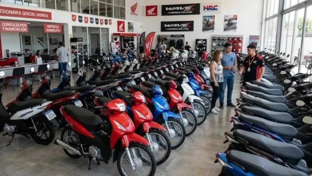El patentamiento de motos creció un 34,2% interanual en agosto