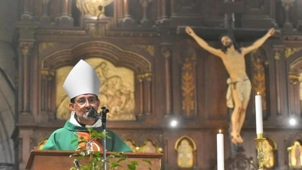 El arzobispo de Madrid celebró una misa en la Catedral de Mar del Plata: “La fe nos pide cercanía”