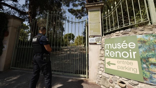 Robaron dos obras del museo Renoir de Cagnes-sur-Mer, en el sudeste de Francia