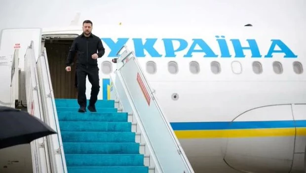 El avión de Zelenski estuvo a punto de ser alcanzado por un dron cuando se dirigía a Noruega