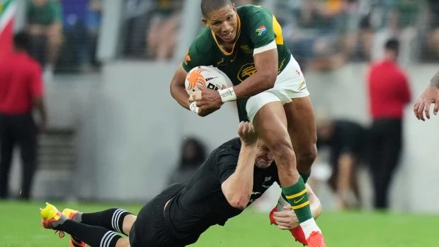 Sudafrica aplastó a Nueva Zelanda en el último partido de 'La Gran Rivalidad'