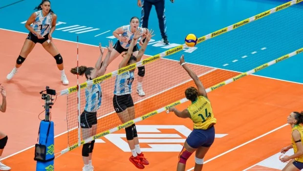 Las Panteras cayeron ante Brasil en la final del Sudamericano