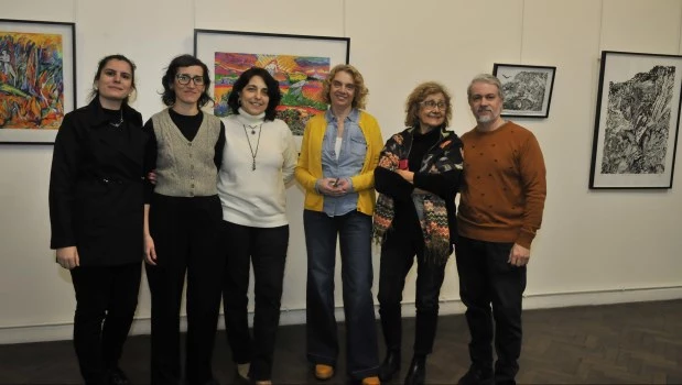Lorena Alfonso, Lorena Dolcemascolo, Silvana Pauletich, Estella Maris Toledo y Sebastian Refay.