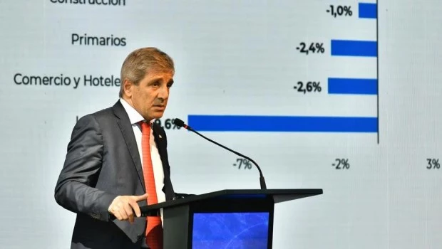 Caputo defendió el ajuste y pidió no ceder ante las “ansiedades políticas”