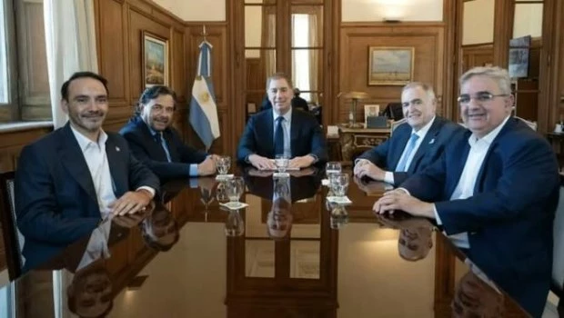 Santilli se reunió con los mandatarios de Catamarca, Corrientes, Salta y Tucumán.