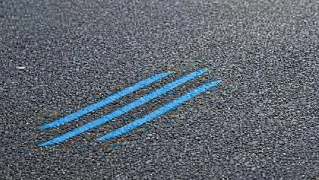 Qué son las líneas azules en avenidas de la Ciudad