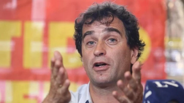 Gabriel Solano, dirigente del Partido Obrero.