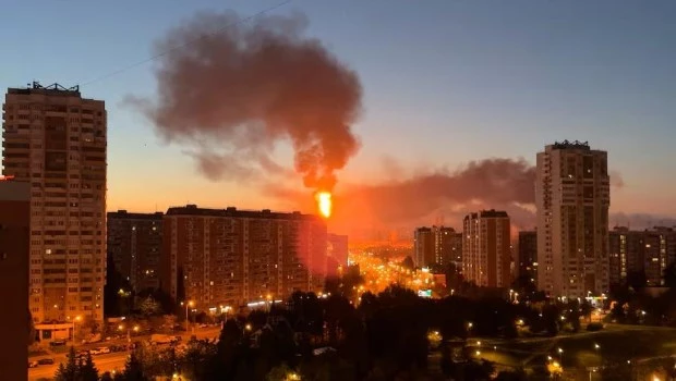 Ucrania lanzó una masiva oleada de drones contra Rusia durante las elecciones
