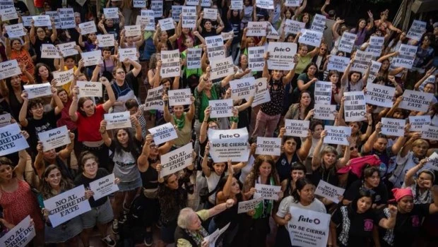 Los trabajadores de Fate rechazaron el desalojo que ordenó la Justicia: “Estamos ante un disparate jurídico”