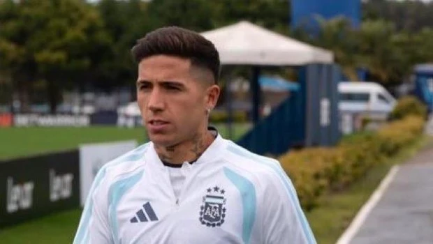 Enzo Fernández dijo que todavía queda un partido para disfrutar a Messi en el Seleccionado.