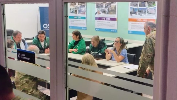 Trabajadores de ATE ocuparon OSFA y la Policía de la Ciudad los obligó a firmar un acta por violación de domicilio