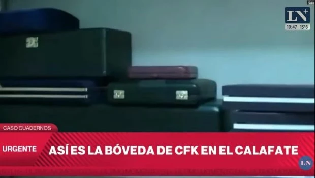 Causa Cuadernos: se conocieron nuevas imágenes de los allanamientos a Cristina Kirchner en Santa Cruz