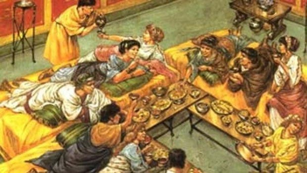 La cena de Trimalción: comer (y morir) como un romano