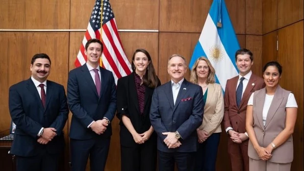 La misión de Estados Unidos por futuras inversiones en Argentina ya tuvo reuniones con Quirno y Lamelas