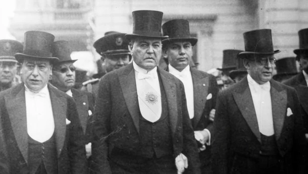 Hipólito Yrigoyen asumió su primer mandato en 1916.