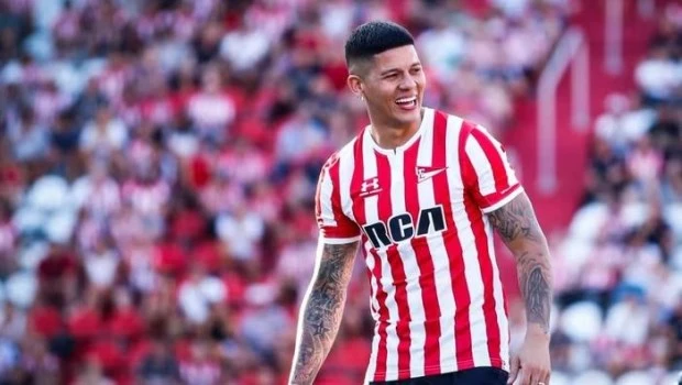 Marcos Rojo empezará su tercer ciclo en Estudiantes.