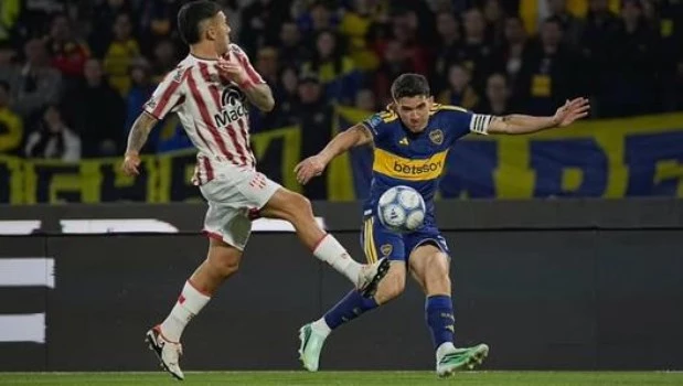 Boca rescató un empate contra Instituto en un duelo electrizante