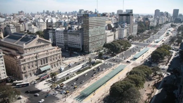 La 9 de Julio es un ícono de la Ciudad de Buenos Aires.