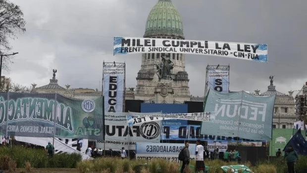 Marcha Federal Universitaria: llegan las organizaciones al Congreso