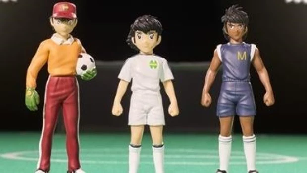 Benji Price, Oliver Atom y Steve Hyuga, baluartes de ´Supercampeones´.