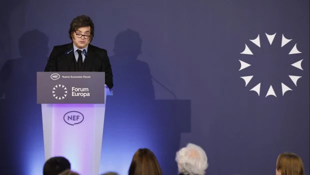 Milei dijo que no cree en soluciones bélicas para recuperar las Malvinas