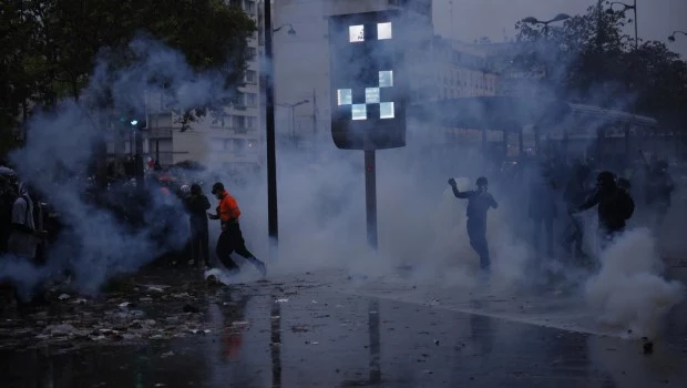 Las protestas en Francia terminaron con disturbios en varias ciudades