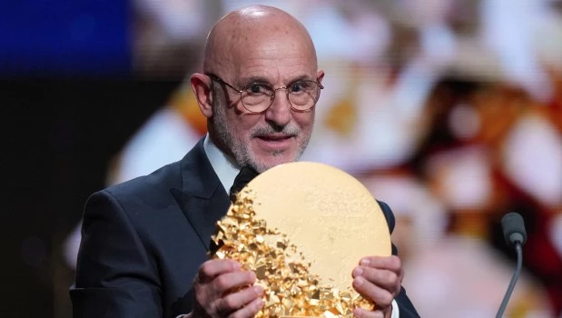 Luis de la Fuente ganó el premio Johan Cruyff al mejor entrenador del mundo