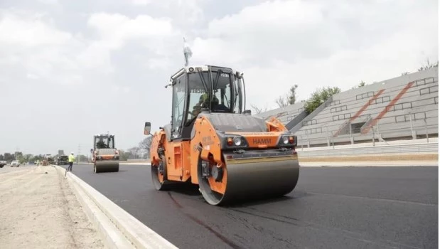 Empezaron a asfaltar la pista del Autódromo en otro paso del proyecto para abrirle la puerta a la Fórmula 1
