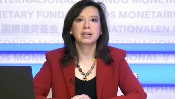 Julie Kozack, portavoz del FMI.