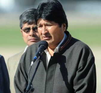 "Nos deja huérfanos", afirmó Evo Morales