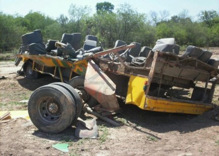 Tragedia en Santiago del Estero: 13 muertos al volcar un ómnibus 
