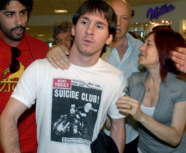 Messi está en la Argentina para disfrutar de sus vacaciones
