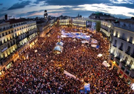 España vivió otra jornada de manifestaciones a horas de las elecciones municipales