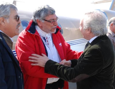 Lugo visitó el mausoleo de Néstor Kirchner en Río Gallegos