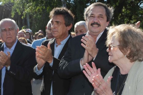 Homenaje a Raúl Alfonsín en Chascomús a tres años de su muerte