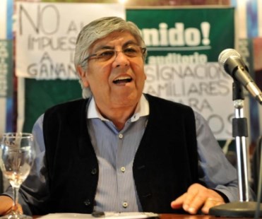 Moyano anunció un paro nacional y pidió que la Presidenta "deje de lado la soberbia"