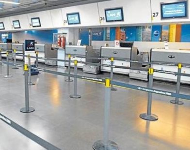 Sin actividad en el Aeroparque Metropolitano