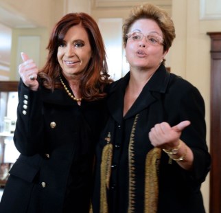 La Presidenta se reunió con Arancedo y Dilma Rousseff