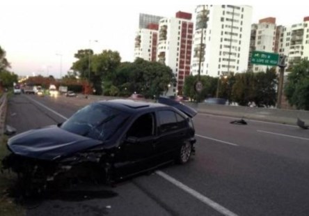 Dos heridos y demoras en la General Paz tras un choque y vuelco ...