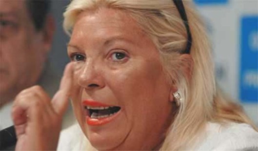 Elisa Carrió.