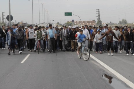 Violento desalojo en Lomas de Zamora