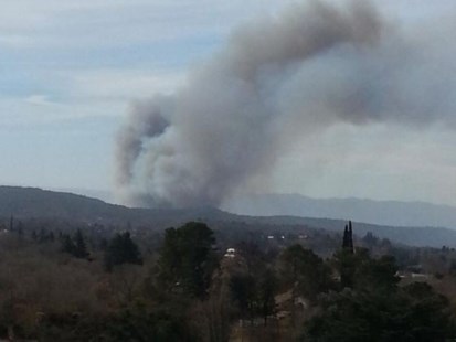 Fue extinguido el incendio forestal en Villa Carlos Paz