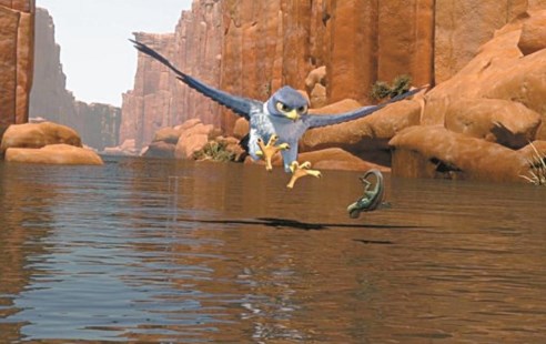 Kai, un pequeño héroe animado dispuesto a vivir una aventura. 