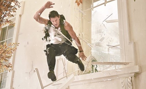 John Cale (Channing Tatum), dispuesto a todo para salvar al presidente. 
