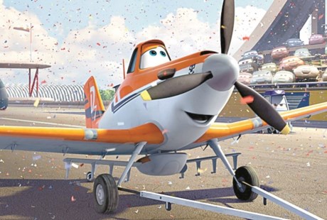Dusty, el simpático avión fumigador que dará una sorpresa a todos. 