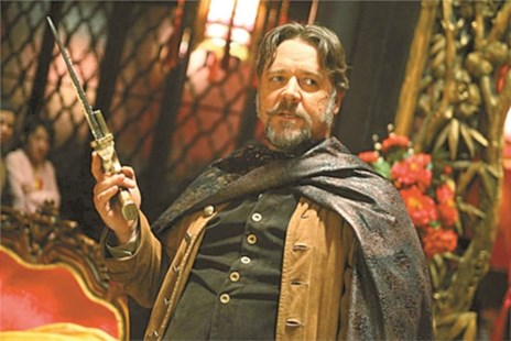 Russell Crowe, como el implacable Cuchilla Jack.