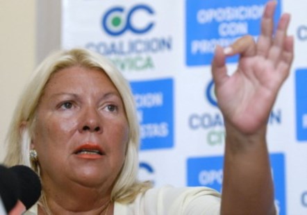 Elisa Carrió se mostró satisfecha de que la oposición le haya ganado la pulseada a Kirchner y lograr el funcionamiento del Congreso.