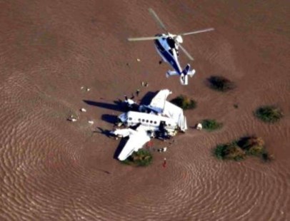 La Justicia uruguaya investiga las causas del accidente del avión y Berni le apunta a la niebla