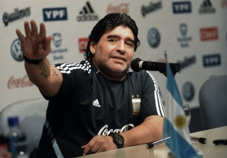 Para Maradona, "La diferencia" entre Messi y Neymar "es la misma" que entre él y Pelé