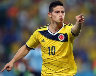 De la mano de James Rodríguez, Colombia logró una histórica ...